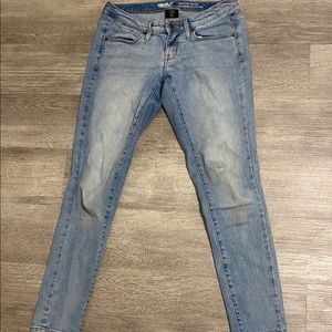 Denim pants -medium wash